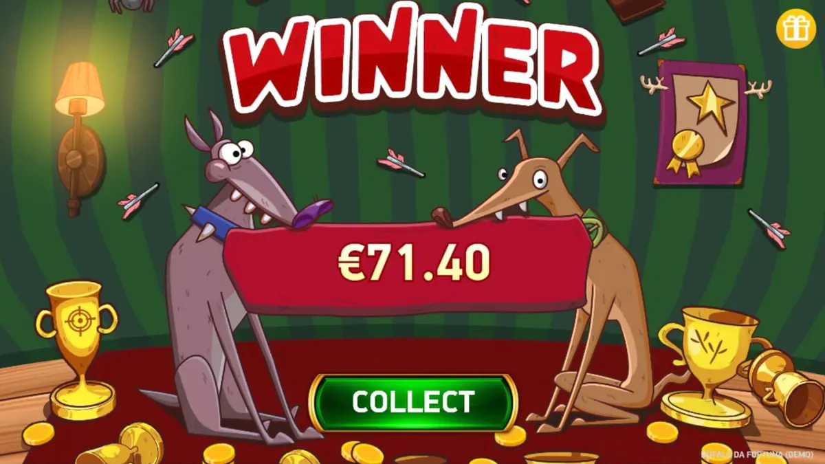 Tampilan visual slot Buffalo da Fortuna dengan latar belakang alam liar Amerika